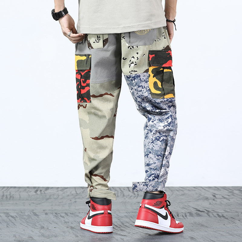 MIXED UP CAMO STREET JOGGER PANTS