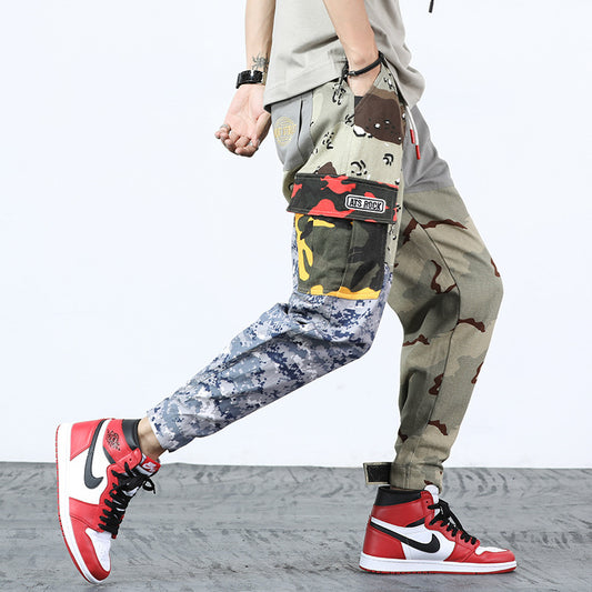 MIXED UP CAMO STREET JOGGER PANTS