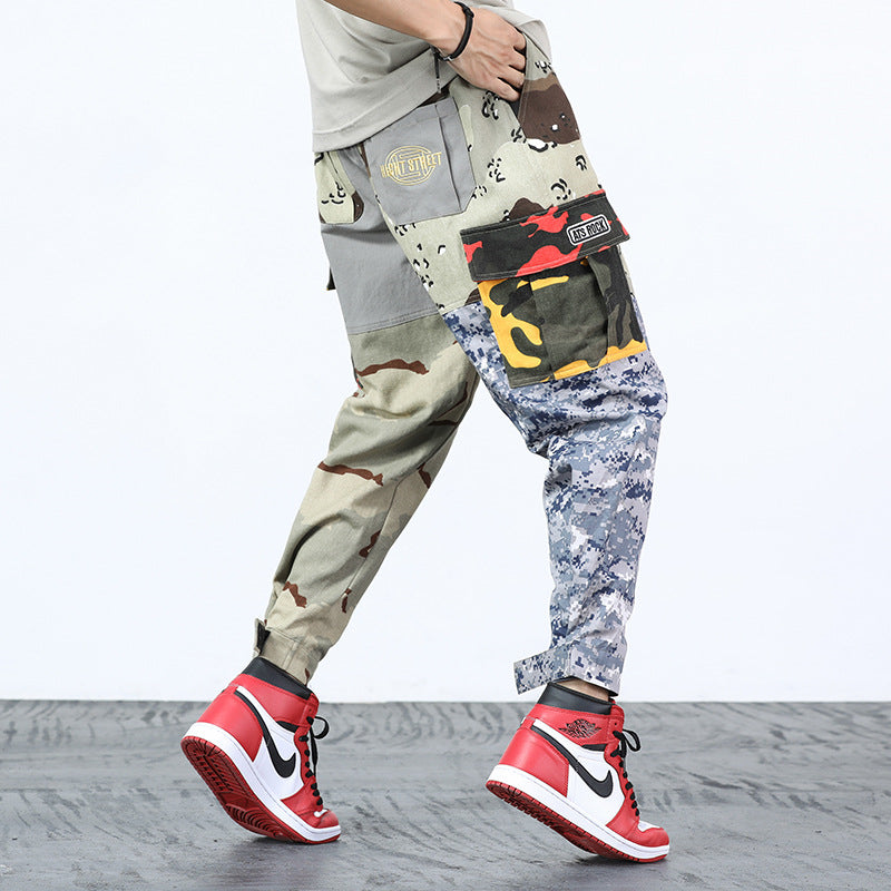 MIXED UP CAMO STREET JOGGER PANTS