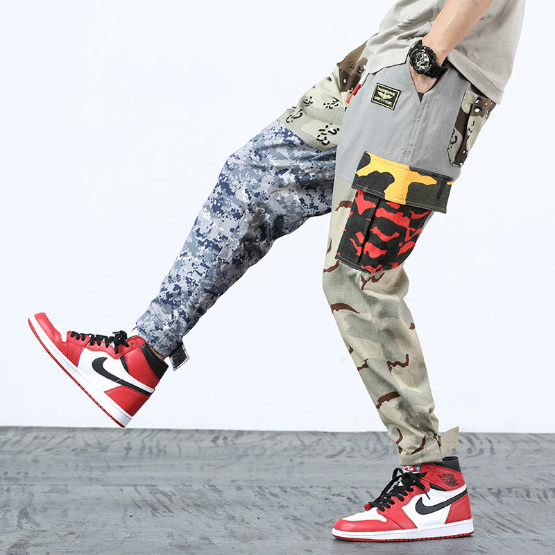 MIXED UP CAMO STREET JOGGER PANTS