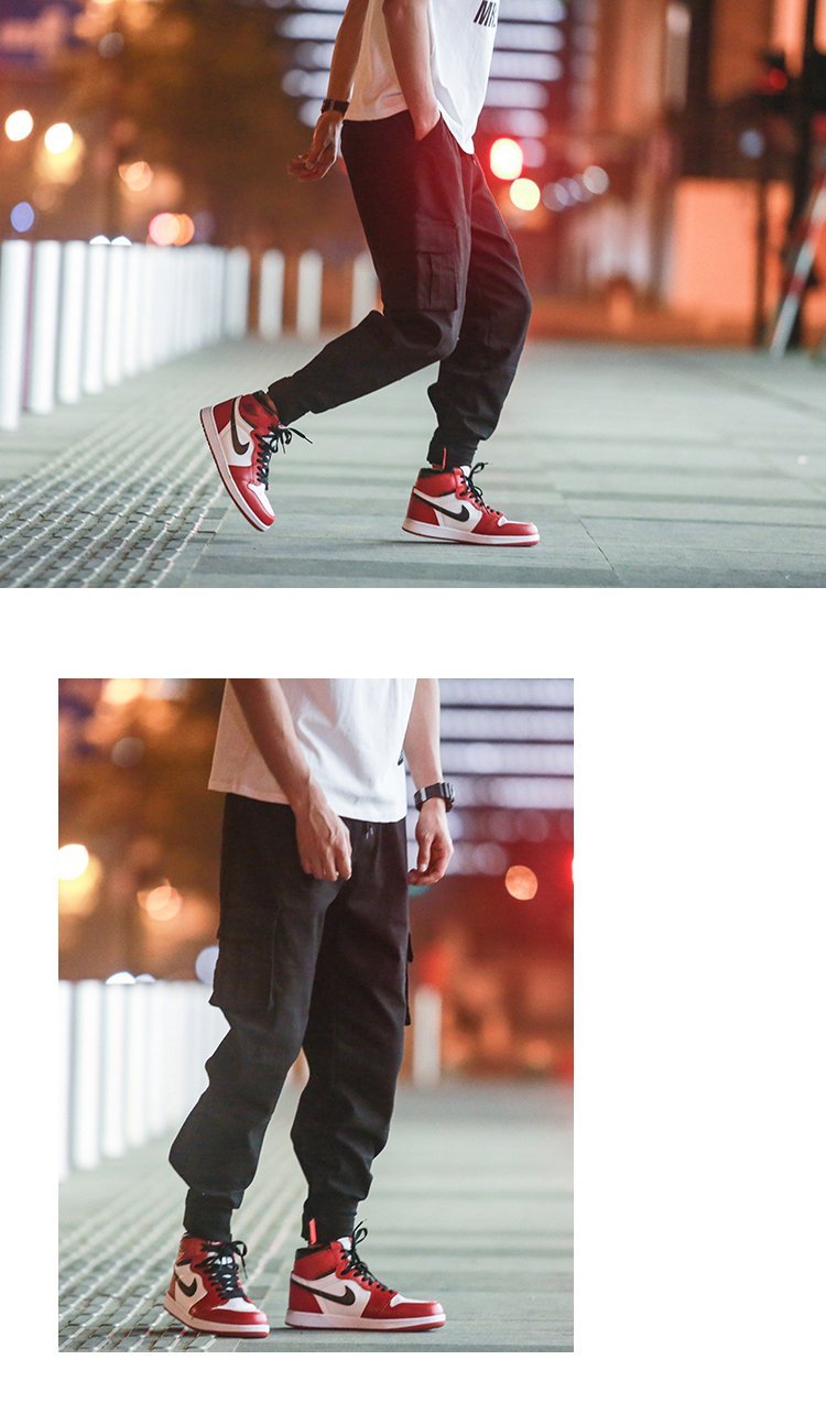 SIMPLE LOOSE CARGO PANTS - dacultureclothing