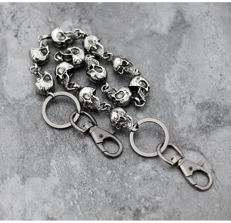 SKULL WAIST KEY CHAIN